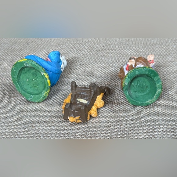 Vintage Italy Resin Nativity Figurine Set Holy Family Mary Jesus Joseph READ - Picture 7 of 10